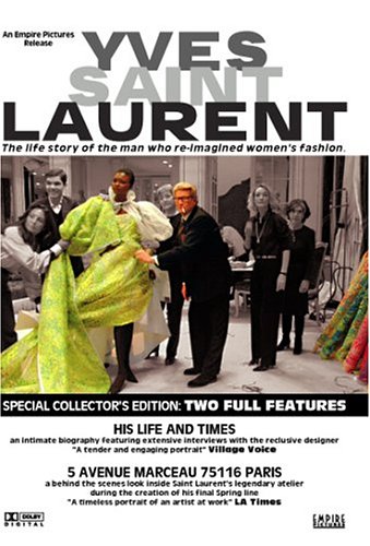 yves saint laurent short biography