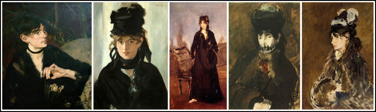 6-manet-berthe-morisot-five-portraits