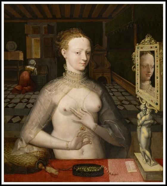 5-school-of-fontainebleau-portrait-of-a-lady-diane-de-poitiers-1550